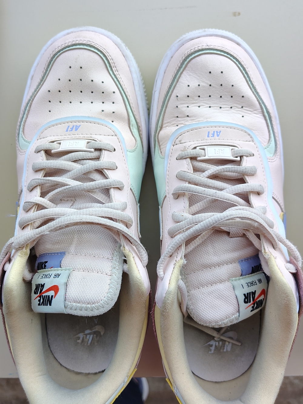Nike Women's Air FORCE 1 Sneakers in Pastel